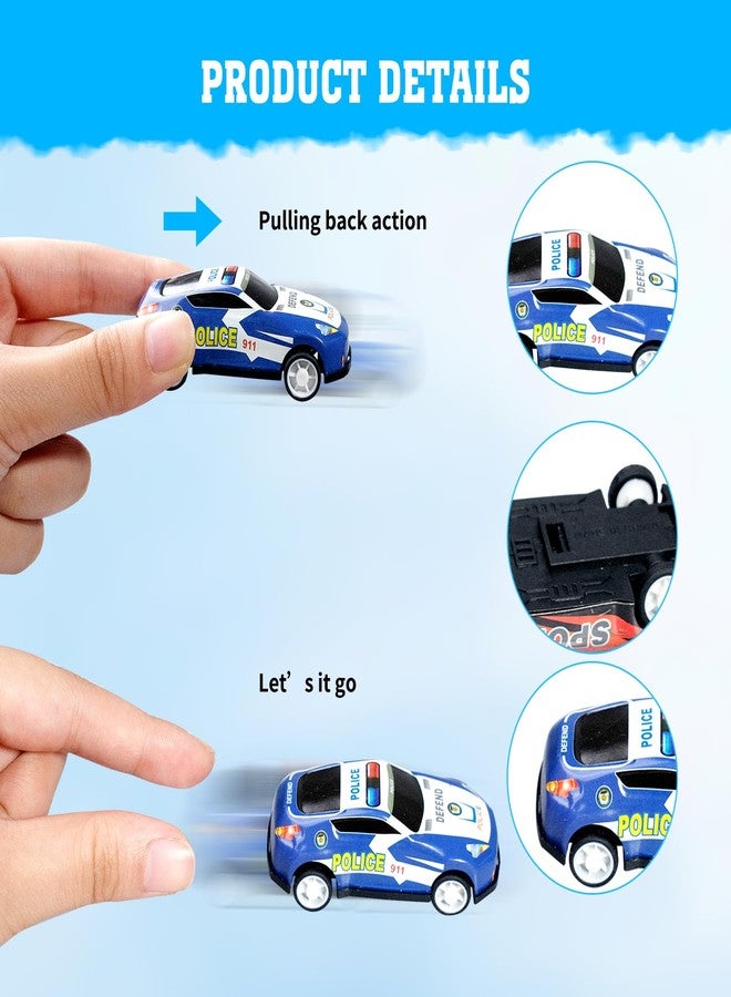 SENONAPO 240 Pcs Mini Pull Back Cars Toy Cars Bulk Kids Pull Back Cars Party Favors Fun Goodie Bag Stuffers Metal Race Vehicles Classroom Prizes for Boys Girls Birthday Supplies - Image 5